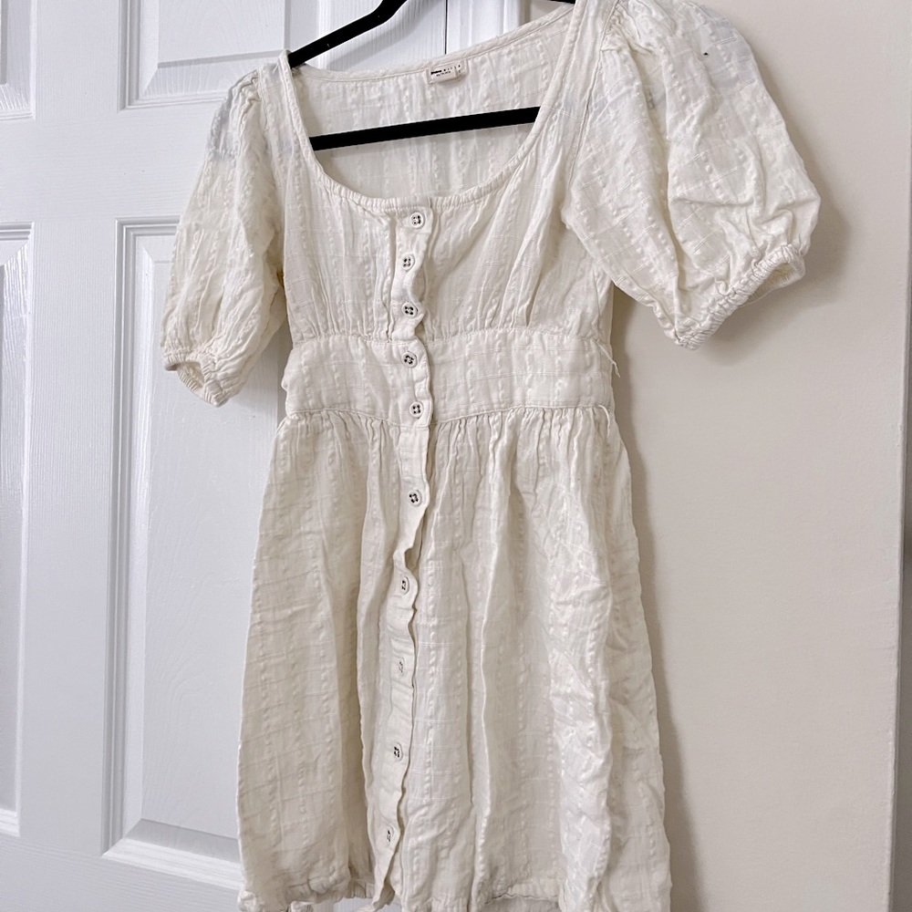 white babydoll dress